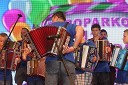 Član harmonikarskega orkestra Pustotnik