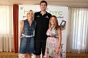 Irena Pavčič, direktorica PR oddelka Publicis, Erazem Lorbek, košarkar in Mateja Kozjek, direktorica HTC Slovenija