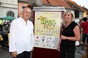 Franc Kangler, župan MOM in Tatjana Mileta, direktorica GIZ Stari Maribor ter programska vodja festivala Špasfest