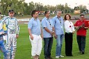 Matej Žagar, Gregor Arenšek, Andrej Matjašec, Igor Kolenko, Violeta Freeland, predsednica AMD Krško