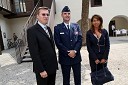 Dr. Predrag Filipov, veleposlanik Srbije, major Layne Trosper, veleposlaništvo ZDA in Maria Silvana Bagnato, atašejka veleposlaništva Italije