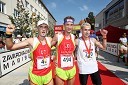 Arif Duraković (41), Mario Vračič (494), zmagovalec tekaškega maratona na 21km in Aljoša Smolnikar (230) Brezplačna fotografija na facebooku