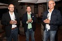 Tomaž Gaube, direktor in solastnik agencije Kraft & Werk, Leo Ivanjko, lastnik podjetja Vinag in Klaus Kitzmuller, Move Communications, Nemčija