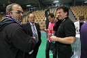 Mitja Blagajac, SPEM, Milan Jarc, lastnik podjetja Avto Jarc, Damijan Koletnik, Avto Koletnik in Mišo Hölbl, direktor in lastnik radia City