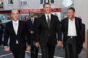 Tomaž Polak, ravnatelj Glasbene šole Gornja Radgona, Igor Lukšič, minister za šolstvo in šport ter Anton Kampuš, župan Gornje Radgone