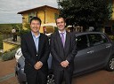 Masahiro Kuwahara, Toyota Adria in Gregor Mauko, direktor prodaje in marketinga Toyota Adria d.o.o.