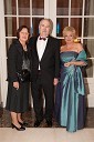 Werner Burkart, veleposlanik Nemčije v Sloveniji, soproga Anny Rita Burkart in Gertrud Rantzen, predsednica slovensko-nemške gospodarske zbornice