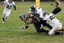 David Karničnik, igralec ekipe Maribor Generals in  igralci ekipe Zagreb Raiders