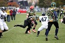 ..., Domen Karničnik in Blaž Ogorelc, igralci ekipe Maribor Generals in igralci ekipe Zagreb Raiders