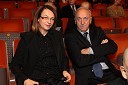 Mirjana Koren, direktorica Pokrajinskega muzeja Maribor, Janez Ujčič, lastnik televizije RTS Maribor