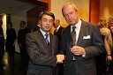 Nj. eksc. Toshimitsu Ishigurein, veleposlanik Japonske v Republiki Sloveniji in dr. Erwin Kubesch, avstrijski veleposlanik v Sloveniji