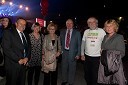 prof. dr. Radovan Stanislav Pejovnik, rektor Univerze v Ljubljani, Neža Mramor, Teja Petrin, Robert Hisrich, Aleš Vahčič in Majda Pejovnik