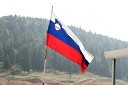 V boksu je naša ekipa izobesila slovensko zastavo