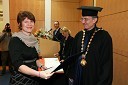 Dr. Zdenka Cencič Kodba, Fakulteta za kemijo in kemijsko tehnologijo Univerze v Mariboru in prof. dr. Danijel Rebolj, rektor Univerze v Mariboru