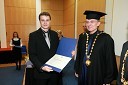 Dr. Timotej Globačnik, Fakulteta za elektrotehniko, računalništvo in informatiko Univerze v Mariboru in prof. dr. Danijel Rebolj, rektor Univerze v Mariboru