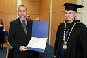 Dr. Peter Podbreznik, Fakulteta za elektrotehniko, računalništvo in informatiko Univerze v Mariboru in prof. dr. Danijel Rebolj, rektor Univerze v Mariboru