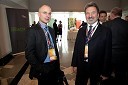 Mag. Peter Nemček, podpredsednik za raziskave in razvoj cyberGRID Avstrija in mag. Milan Jevšenak, direktor Elektro - Slovenija
