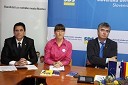 Stojan Auer, politik, dr. Andreja Špernjak, dr. Milan Zver, evropski poslanec in Gregor Pivec, predsednik SDS Maribor