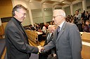 Prof. dr. Danijel Rebolj, rektor Univerze v Mariboru in prof. dr. Borut Belec