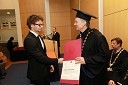 Peter Gselman in prof. dr. Danijel Rebolj, rektor Univerze v Mariboru