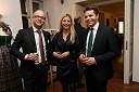 Anton Santner, Hofherr, ... in Aleksander Geržina, veleposlanik Slovenije v Avstriji