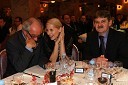 Vito Ippolito, predsednik FIM (Mednarodna motociklistična zveza), Branka Božič in Boris Kotnjek, predsednik AMZS Šport