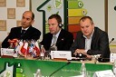 Janez Janša, predsednik SDS, Michael Schneider, predsednik Odbora regij pri Evropski ljudski stranki EPP, Franc Kangler, župan MOM