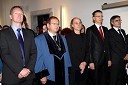 Boris Popovič, župan Kopra,  prof. dr. Rado Bohinc,  bivši rektor Univerze na Primorskem, prof. dr. Dragan Marušič, rektor Univerze na Primorskem, dr. Igor Lukšič, minister za šolstvo in šport ter znanost in tehnologijo, dr. Dorijan Marušič, minister za zdravstvo 
