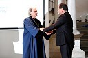 Prof. dr. Dragan Marušič, rektor Univerze na Primorskem in prof. dr. Rado Bohinc, bivši rektor Univerze na Primorskem