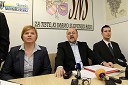 Barbara Jerman, Zmago Jelinčič, predsednik SNS in Folko Puconja