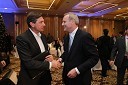 	Borut Pahor, predsednik SD in Matej Potokar, generalni direktor Microsoftove skupine za storitve (Microsoft Services) v regiji Srednje in Vzhodne Evrope; Ljubljana, predsednik Ameriške gospodarske zbornice (AmCham)