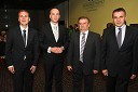 Borut Cvetkovič, direktor podjetja Radgonske gorice, d.d., Tomaž Polak, ravnatelj Glasbene šole Gornja Radgona, Janez Rihtarič, župan občine Radenci in Branko Kurbus, direktor Arcont d.d., Gornja Radgona