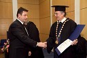 Dr. Robert Brumnik, Fakulteta za organizacijske vede Univerze v Mariboru in prof. dr. Danijel Rebolj, rektor Univerze v Mariboru