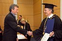 Dr. Peter Weber, Fakulteta za organizacijske vede Univerze v Mariboru in prof. dr. Danijel Rebolj, rektor Univerze v Mariboru