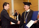 Dr. Simon Kocbek, Fakulteta za elektrotehniko, računalništvo in informatiko Univerze v Mariboru in prof. dr. Danijel Rebolj, rektor Univerze v Mariboru