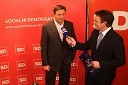 	Borut Pahor, SD in Jani Muhič, novinar