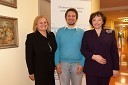 	Biserka Marolt Meden, Simon Prelesnik, moderator na Radio Aktual in 	Barbara Miklič Türk, soproga predsednika Republike Slovenije