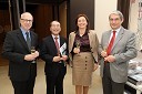 Hendrik E. Kloninger, direktor Goethe-institut, Toshimitsu Ishigure, veleposlanik Japonske v Sloveniji, Suzana Žilić Fišer, generalna direktorica zavoda MARIBOR 2012 in Derya Kanbay, veleposlanik Turčije