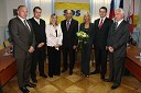 Janez Janša, predsednik Vlade Republike Slovenije (na sredini)