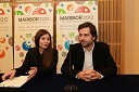 Alma Čaušević, glavna producentka in pomočnica programskega direktorja zavoda MARIBOR 2012 za produkcijo in Milan Gregorn, izvršni producent sklopa Ključi mesta