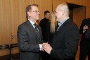 Pekka Metso, veleposlanik Finske v Sloveniji in Franc Kangler, župan Mestne občine Maribor