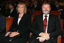 Dr. Ivan Rozman, rektor Univerze v Mariboru in njegova žena dr. Janja Črčinovič Rozman