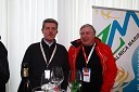 Drago Cotar, predsednik uprave Zavarovalnice Maribor in Andrej Hazabent, podpredsednik organizacijskega odbora 48. Zlate lisice