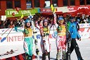 Tanja Poutiainen, smučarka (Finska), Michaela Kirchgasser, smučarka (Avstrija) in Veronika Zuzulova , smučarka (Slovaška)