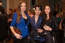 Iryna Osypenko Nemec, manekenka, Simona Lampe, modna oblikovalka in Marija Veljanovska Nemec