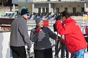 Bojan Homan, podžupan občine Kranj, Ivana Valjavec, Ljubljanske mlekarne in Tomaž Štebe, bivši poslanec