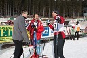 Bojan Homan, podžupan občine Kranj, Tomaž Štebe, bivši poslanec in Jože Smolič, direktor maloprodaje pri podjetju Petrol d.d.