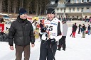 mag. Klemen Grašič, organizator teka na smučeh in 	Dominik Ovniček, Elektro Gorenjska d.d.