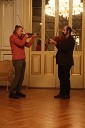 Felix Lajko in Brašnjo Antal, violinista