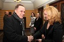 Slavko Gaber, nekdanji minister za šolstvo in šport in mag. Tina Kosi, upravnica SLG Celje